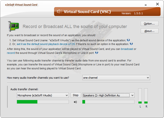 Virtual sound card windows 10